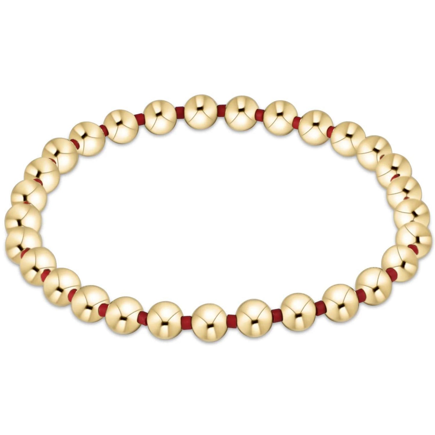 Gameday Hope Grateful 5mm Bead Bracelet