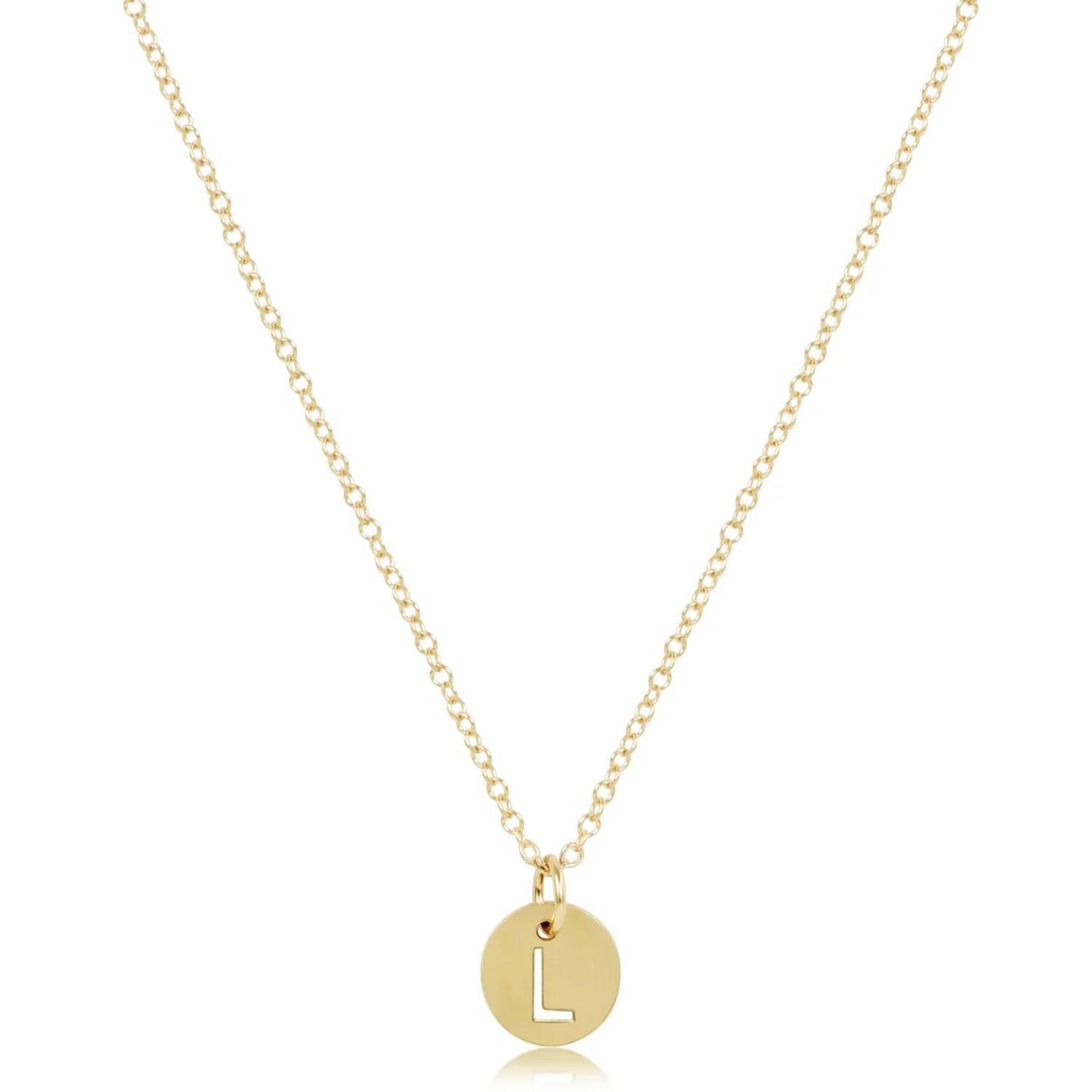 Respect Small Disc - Necklace