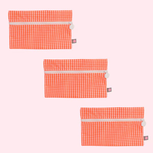 Atomic Orange Cosmo Bag