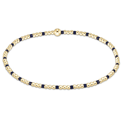 Gameday Hope Sincerity Pattern 2mm Bead Bracelet