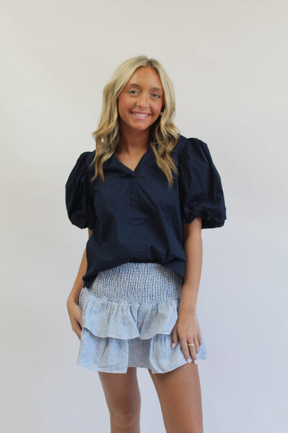 Saltwater Stripe Skirt