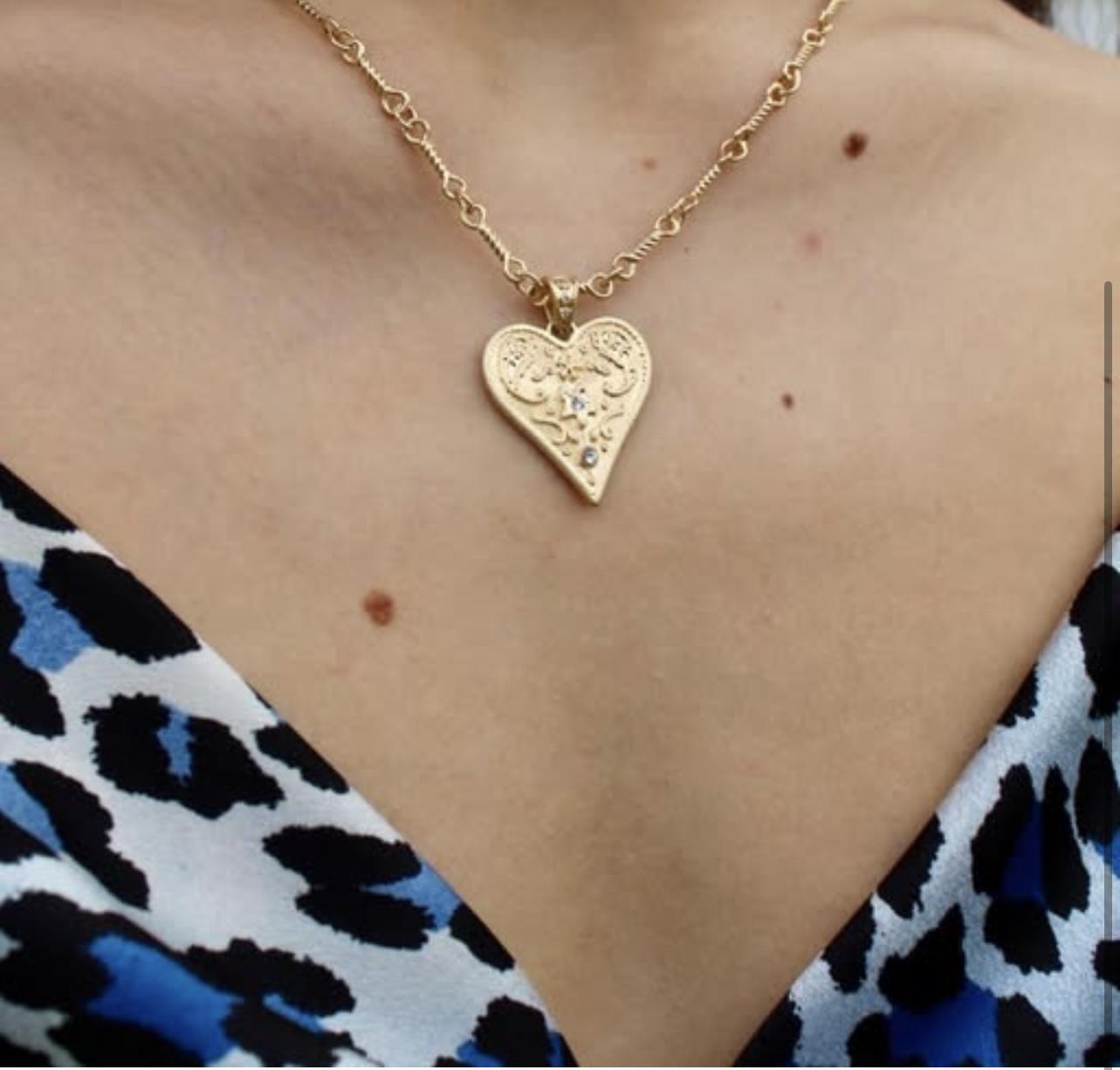 Kelly Heart Necklace