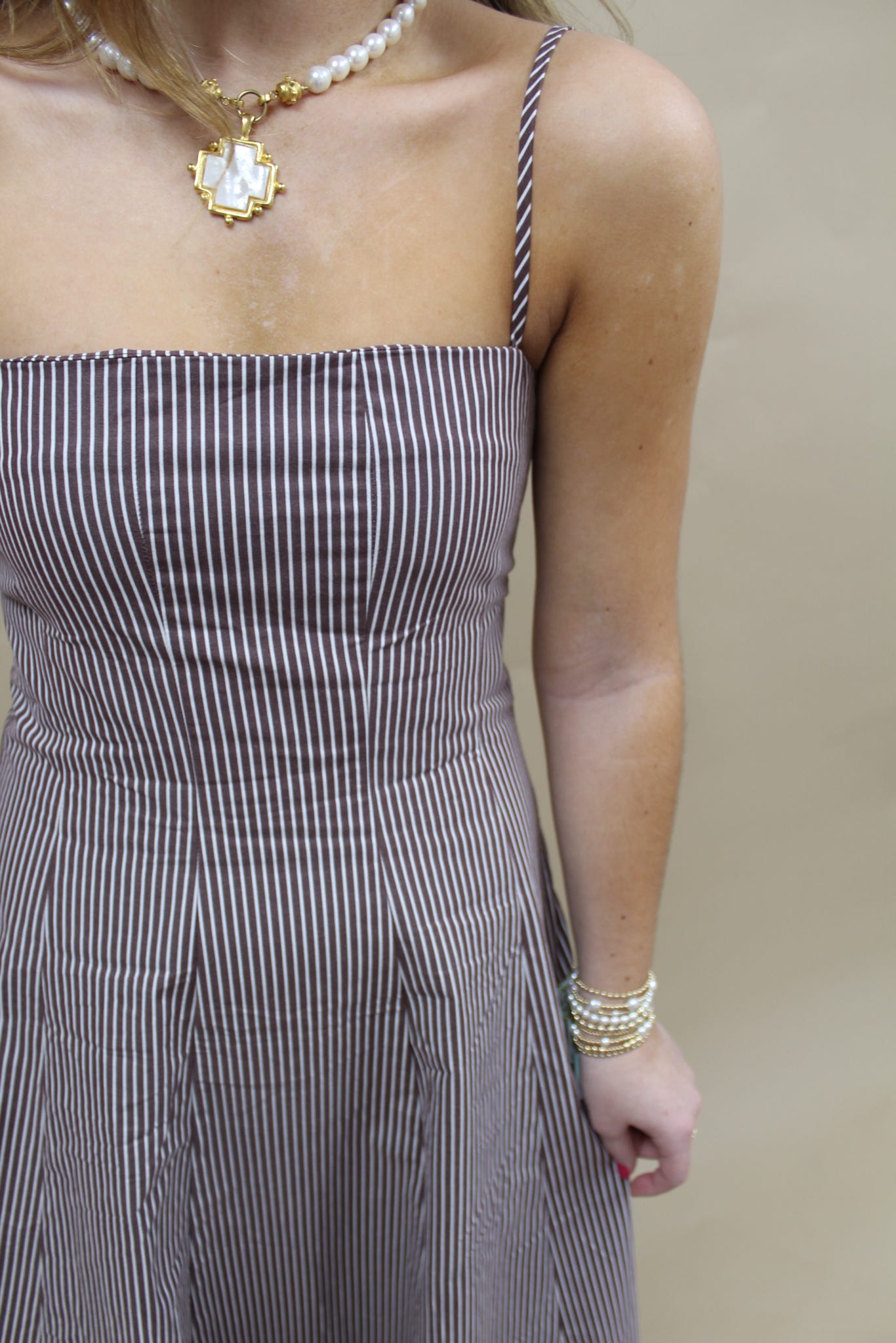 Latte Lane Midi Dress