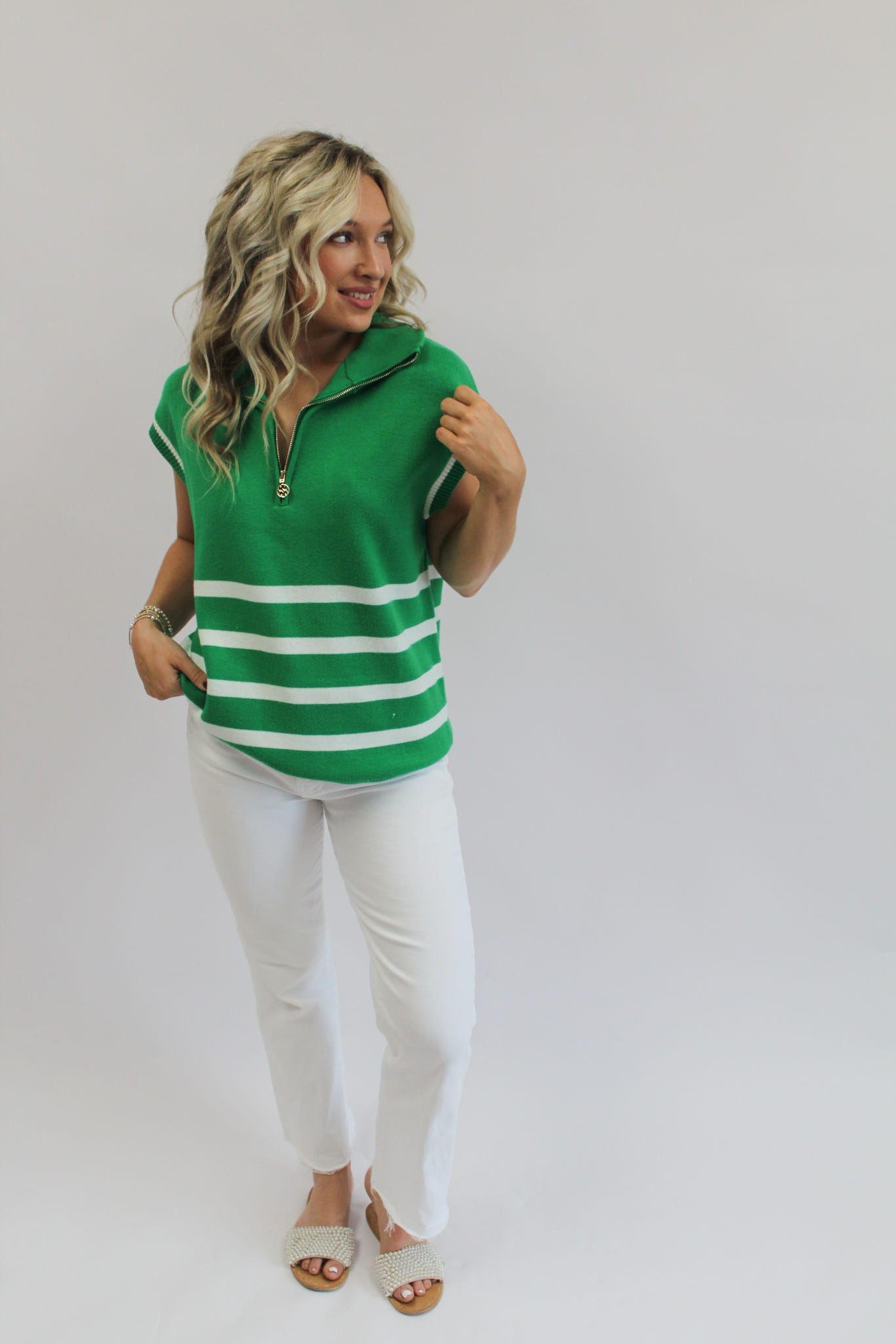 Celia Striped Sweater