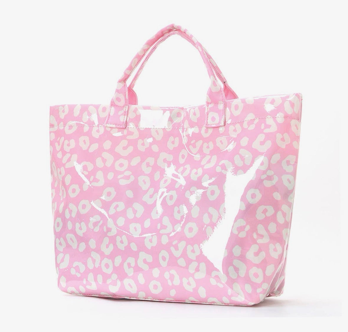 Colorblock Striped Tote Bag - Waterproof Beach Bag