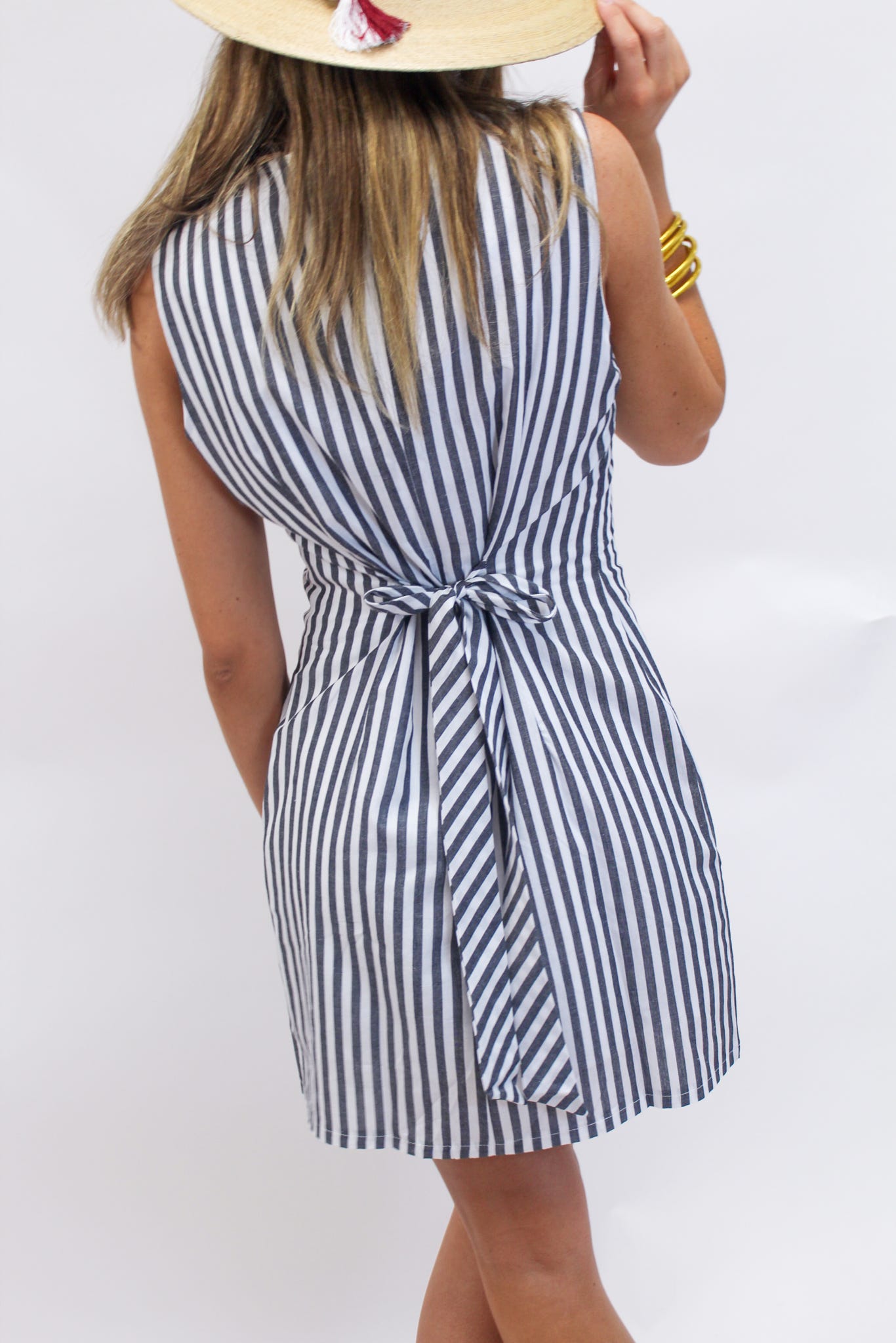 Stripe It Rich Mini Dress