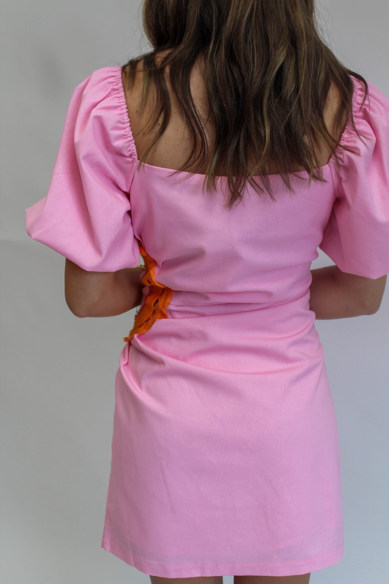 Blooming Flowers Bouquet Mini Dress