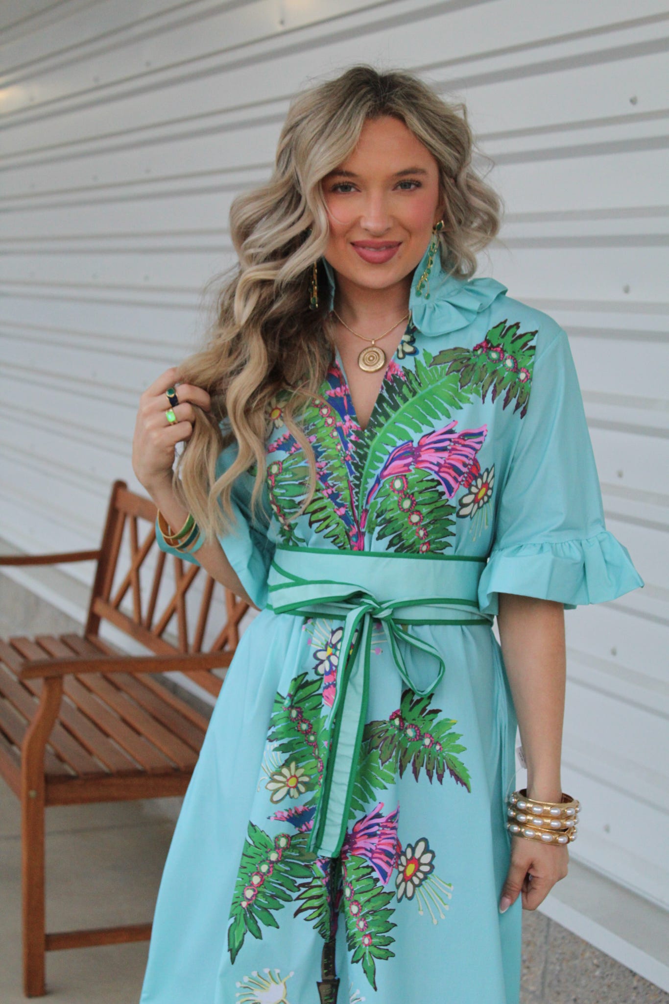 Gracie Dress Long and Add on Obi Sash Option