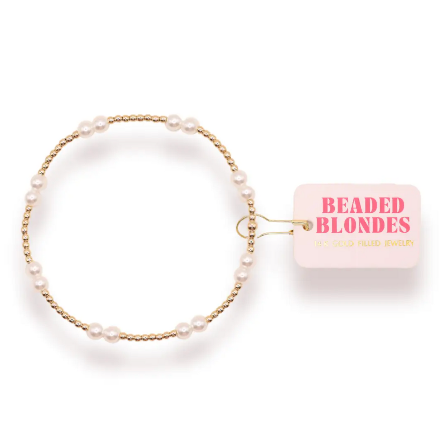 Gold Pearl Bracelet