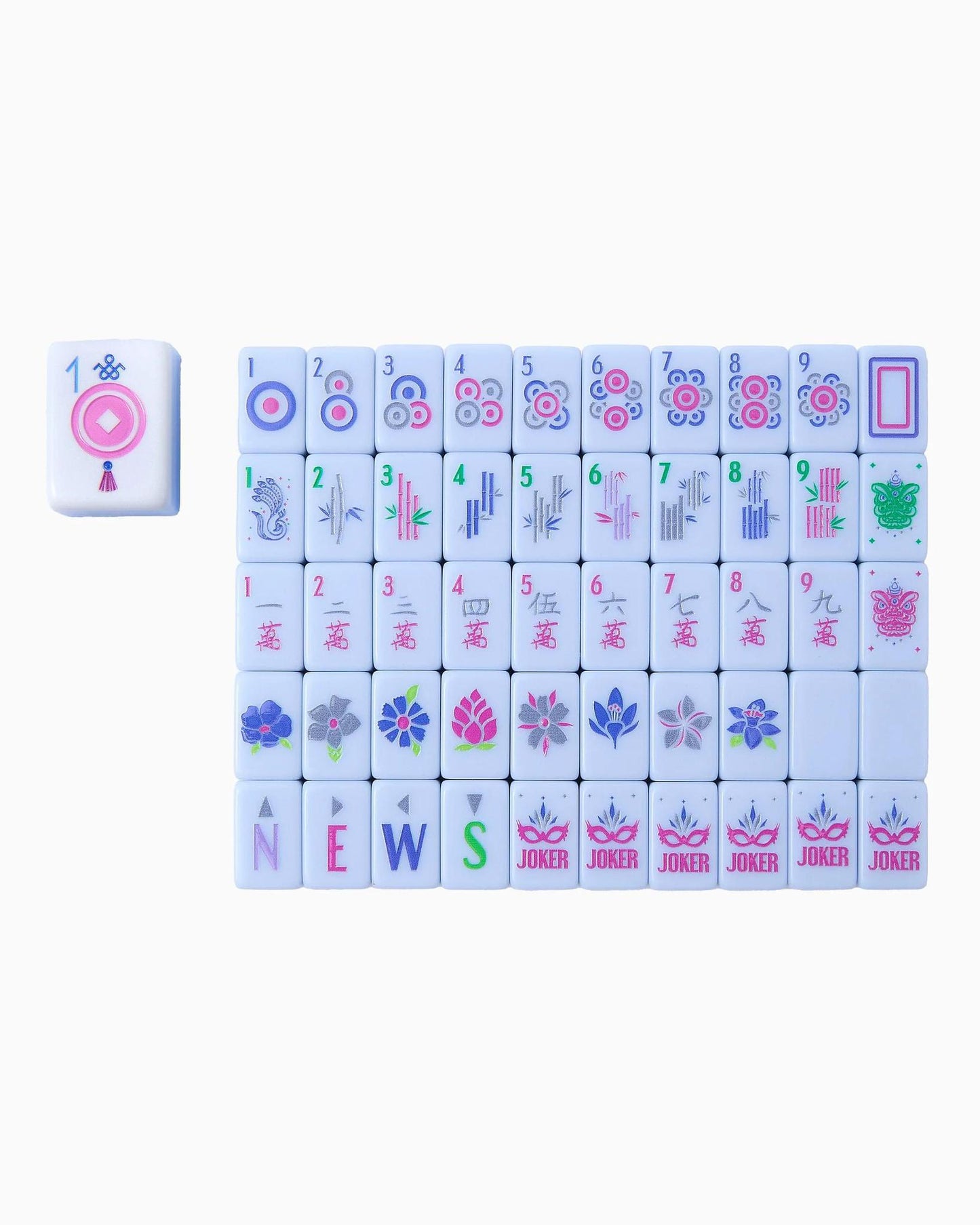 Parisian Mahjong Travel Set