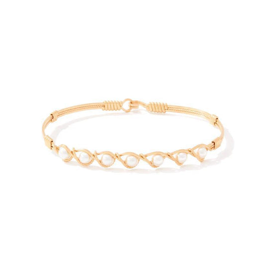 Simple Blessings Bracelet - Gold / Pearl