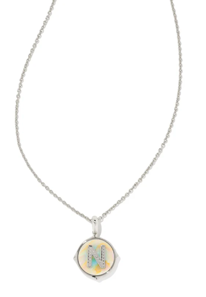 Rhodium Letter Disc