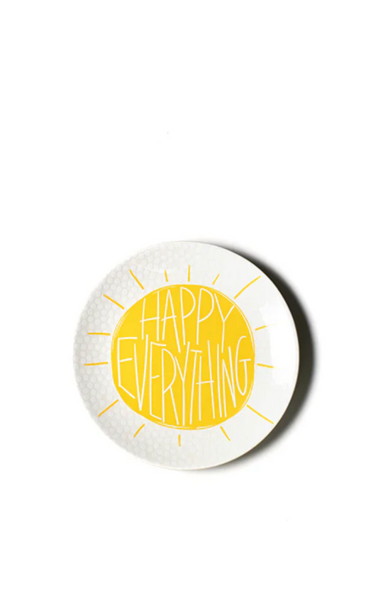 Happy Everything Sun Salad Plate