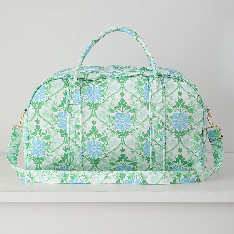 Floral Weekender Duffle Bag