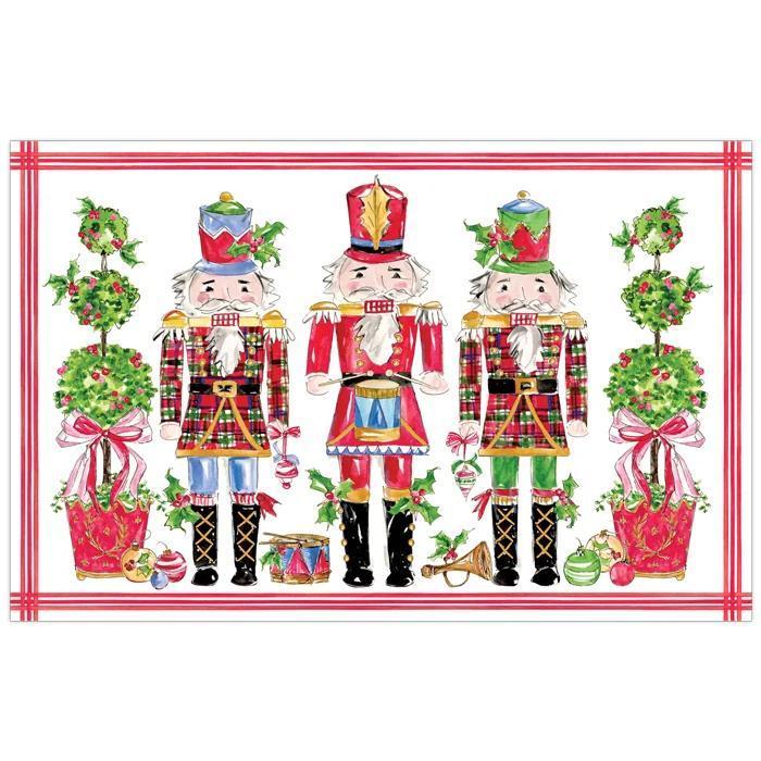 Nutcracker Trio Topiary Placemats