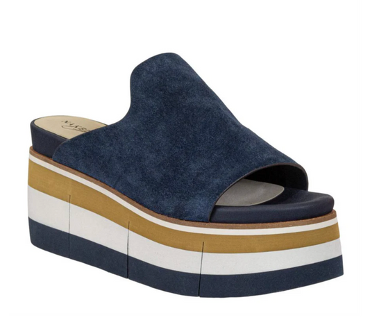 Flow Navy Wedge