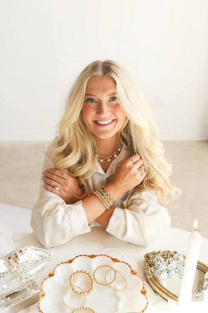 Ash Gray June Bracelet