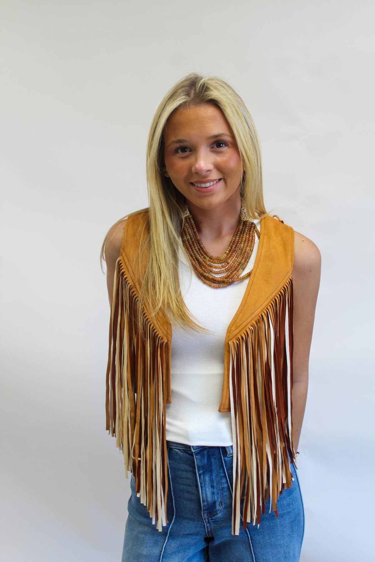 Cafe Fringe Vest
