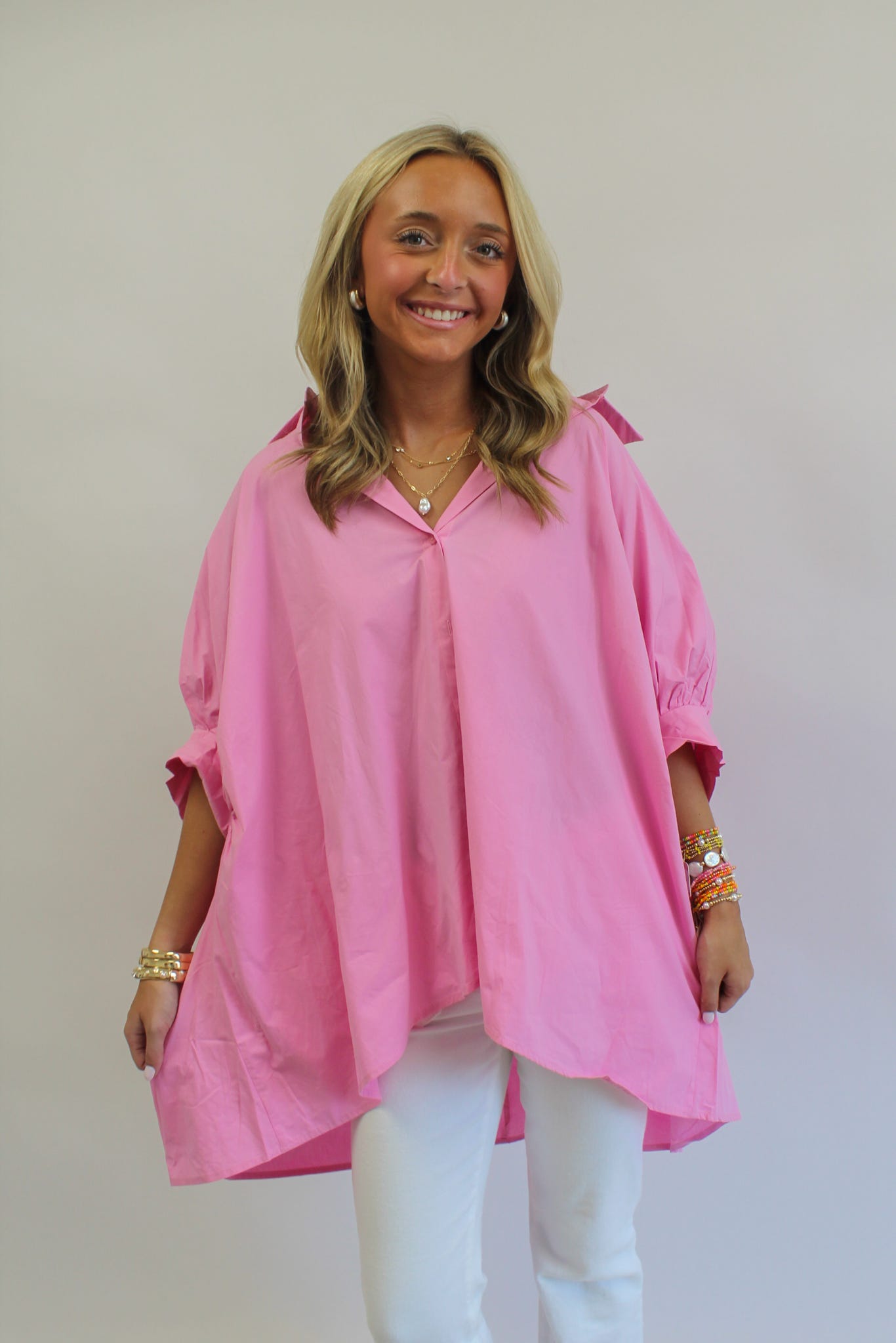 Coastal Club Oversized Top