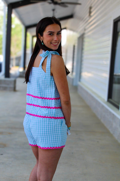 Grace Gingham Top