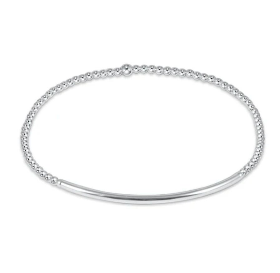 Classic Sterling 2mm Bead Bracelet - Bliss Bar Sterling