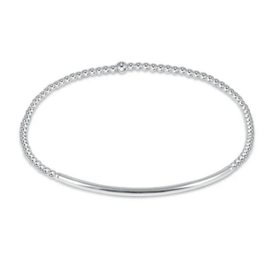 Classic Sterling 2mm Bead Bracelet - Bliss Bar Sterling