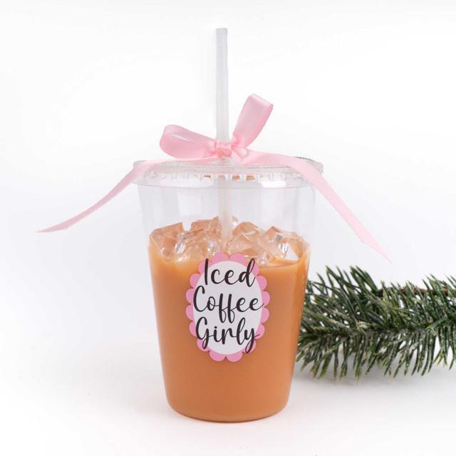Iced Coffee Ornament