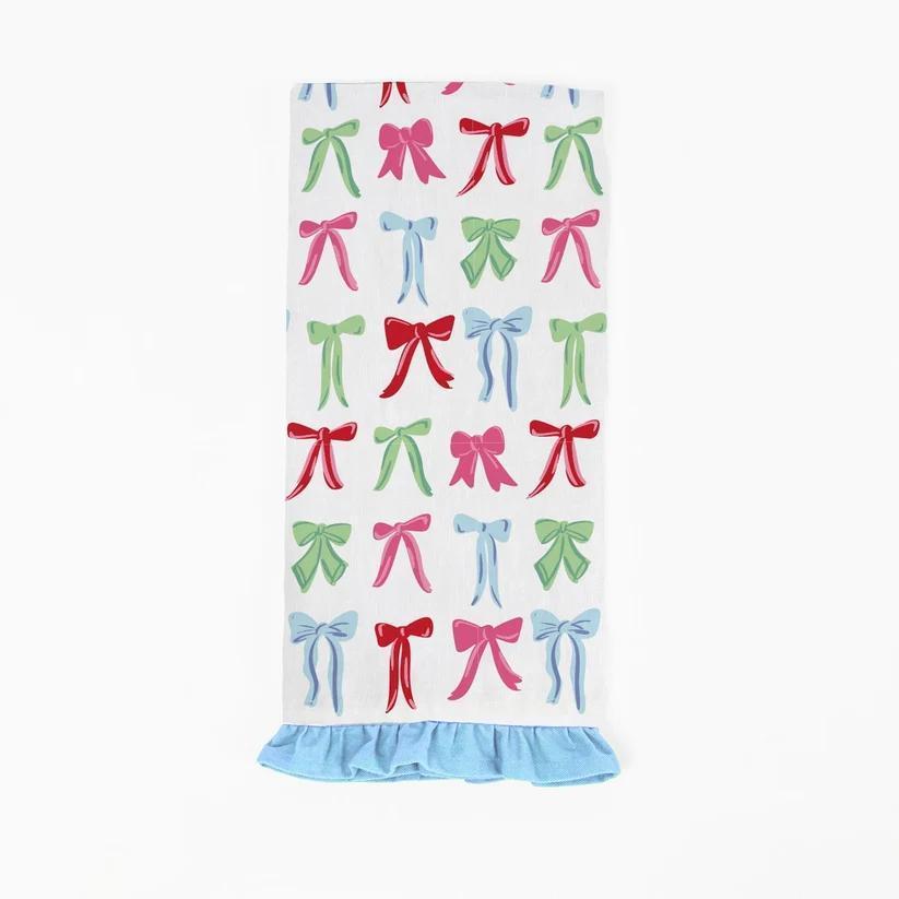 A Bowtiful Christmas Tea Towel