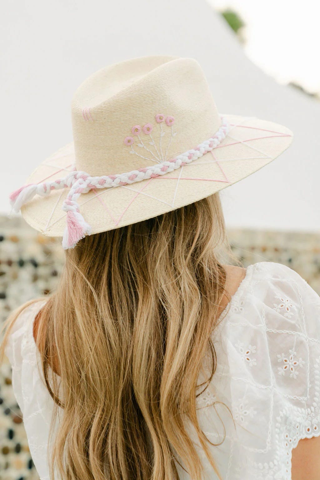White Palm Tipsy Threads Hat