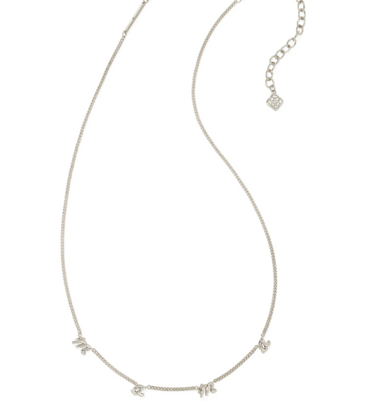 MAMA SCRIPT STRAND NECKLACE