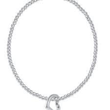 enewton Extends - Classic Sterling 2mm Bead Bracelet - Love Sterling Charm