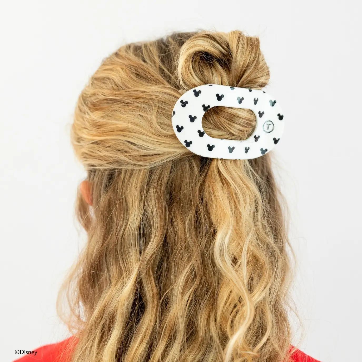Disney Large Flat Round Hair Clip