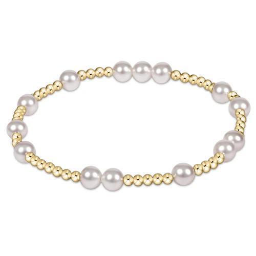 Enewton Extends - Hope Unwritten 6mm Bead Bracelet - Pearl