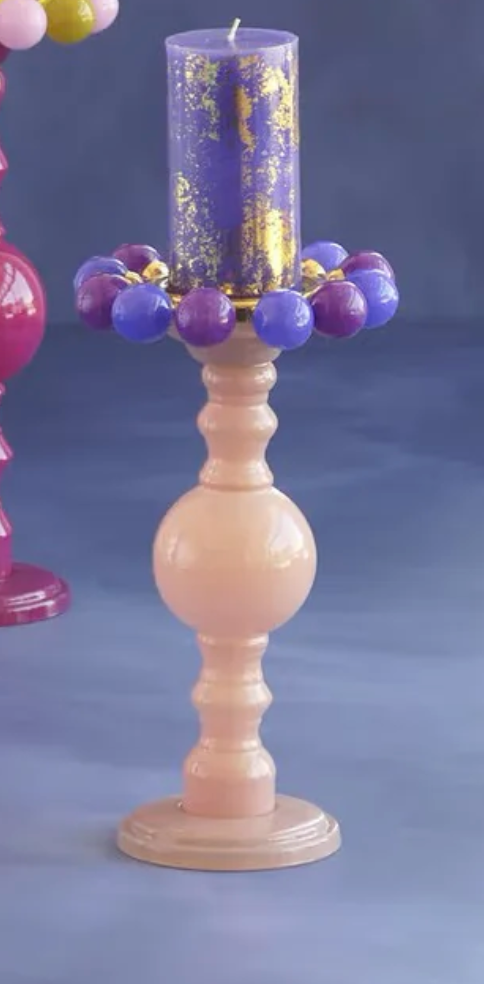 Ballerina Pillar Candle Holder
