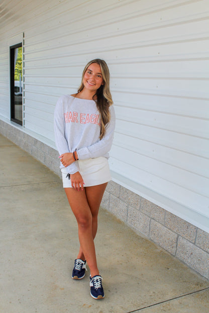 War Eagle Knit Block