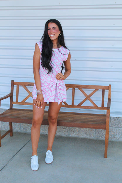 Sugar Blossom Tie Romper