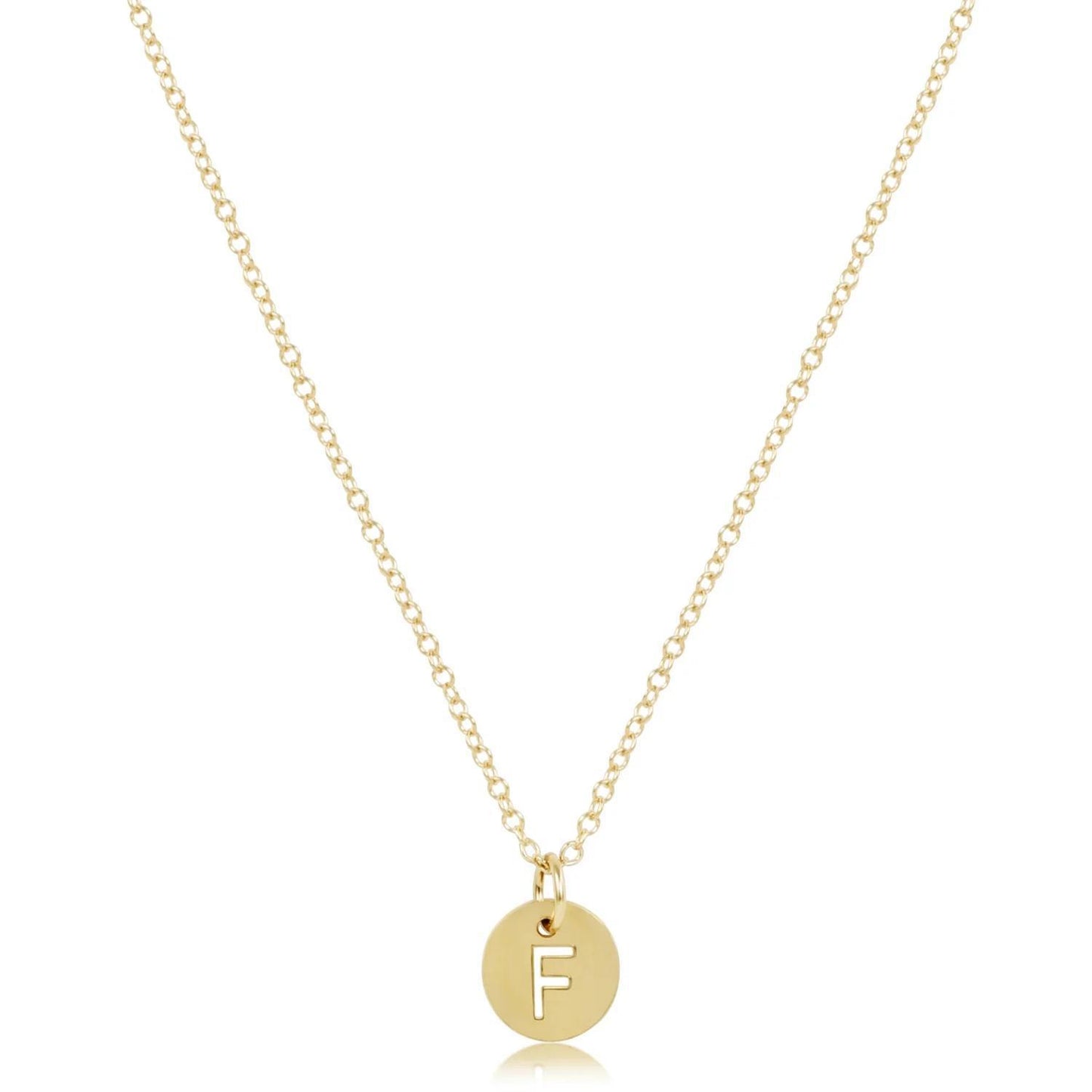 Respect Small Disc - Necklace