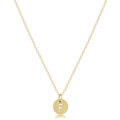 Respect Small Disc - Necklace