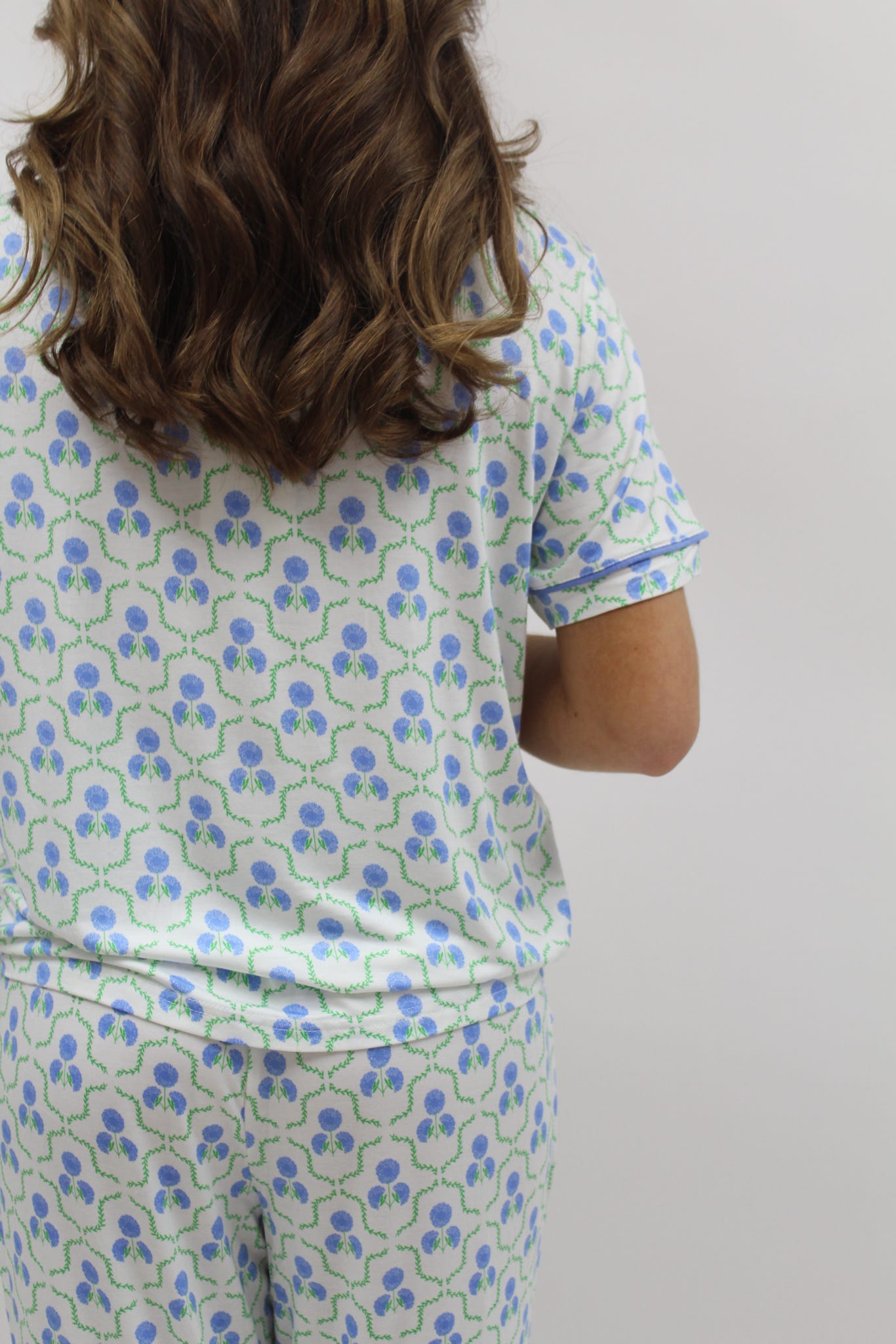 Pant Set Charlotte Sweetbrr Lttce Blu