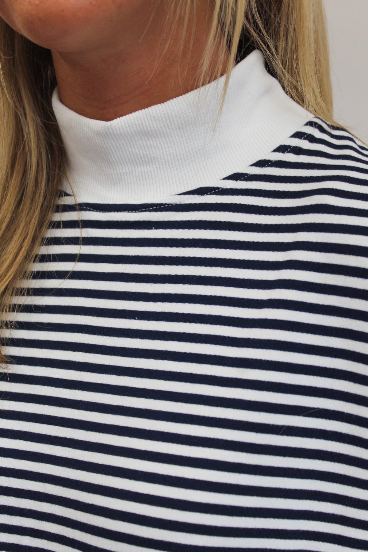 Here We Go Mockneck Sweatshirt