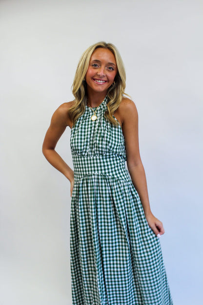 Greenbriar Estate Halter Dress