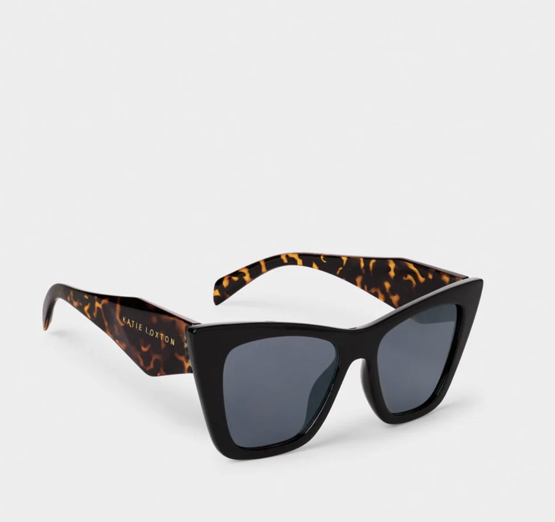 Porto Sunglasses Black/Tortoiseshell