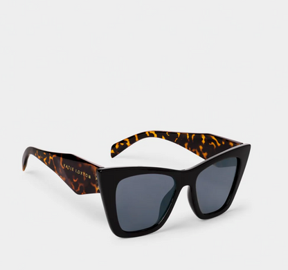 Porto Sunglasses Black/Tortoiseshell