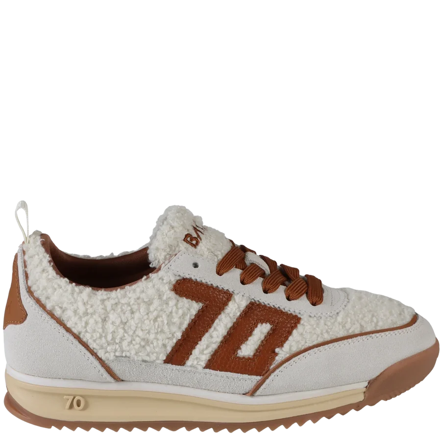 Back 70 Jogger FT in Milk Ice Cuoio Sneakers