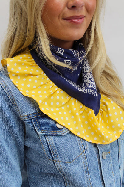 Asst Ruffled Bandana Scarf