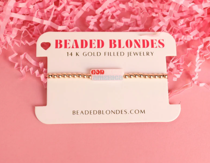 God Bless America Bracelet