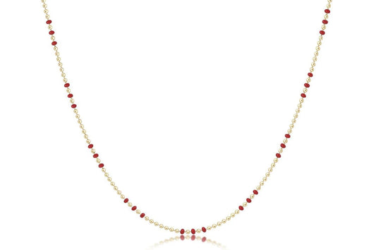 15" Hope Joy Choker- Red