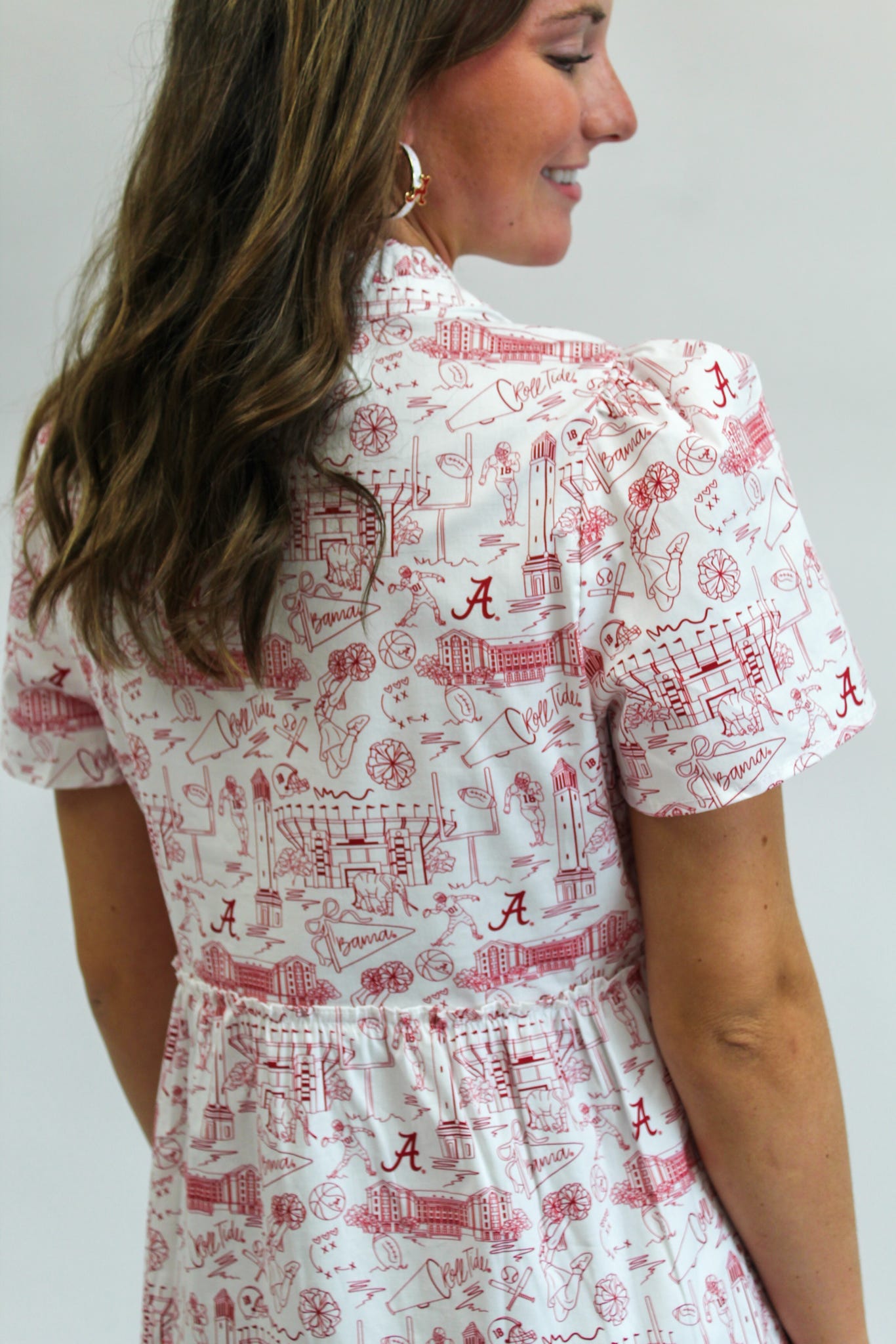 Team Toile Alabama Ivy Mini Dress