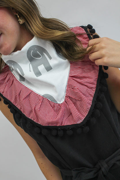 Asst Ruffled Bandana Scarf