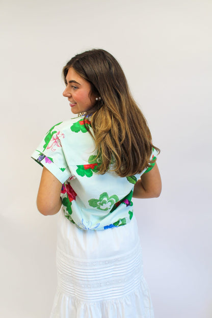 Forest Flutter Top